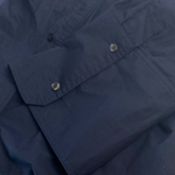 A.L.C. The Chloe Top Blouse in Navy Blue Size 00 - Picture 8 of 8